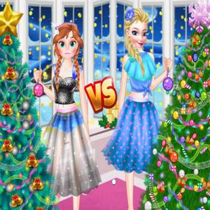 Элли против Энни Рождественская елка