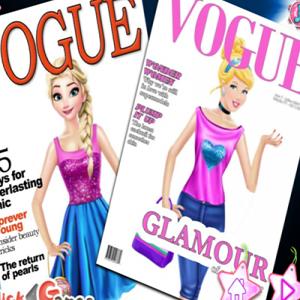 Princesses sur la couverture Vogue
