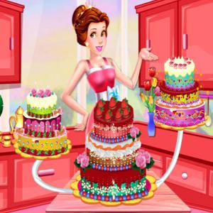 Princesse dédame décor de gâteau