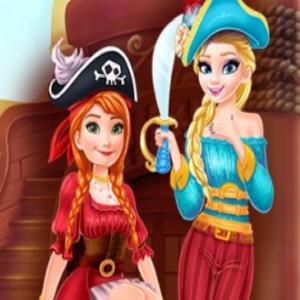 Пиратские девушки-гардеробы - сокровище