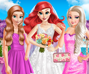 День свадьбы принцессы-русалки