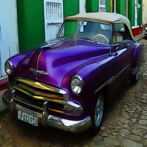 Головоломка кубинських старовинних автомобілів