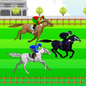 Racing de chevaux 2D