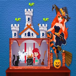 Хэллоуин принцесса праздничный замок