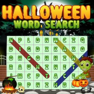Halloween-Wörter suchen