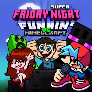 Супер пятница вечером Funkin VS Minecraft