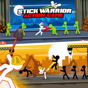 Stick Warrior Action-Spiel