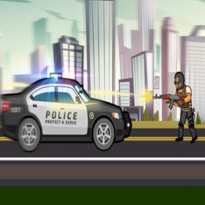 Городские полицейские машины