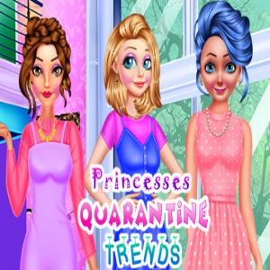 Prinzessinnen-Quarantäne-Trends.
