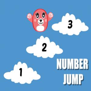 Number Jump Kinder Pädagogisches Spiel