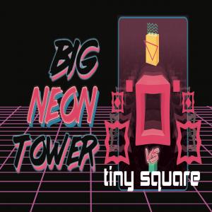 Big Neon Tower vs winziger Quadrat
