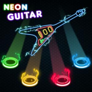 Guitare néon