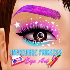 Unglaubliche Prinzessin Augenkunst