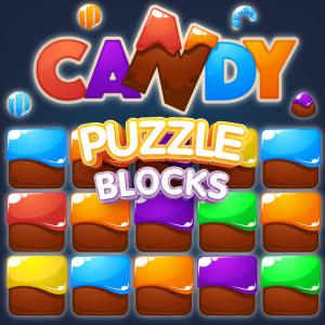 Блоки головоломки конфеты