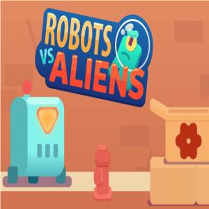 Robots vs extraterrestres