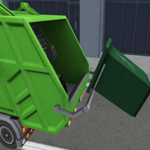 Camion d'assainissement des ordures