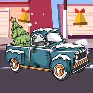 Різдвяні вантажівки приховані дзвони
