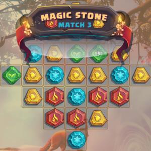 Match de pierre magique 3 Deluxe