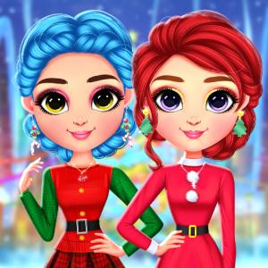 Rainbow Girls Christmas-Outfits