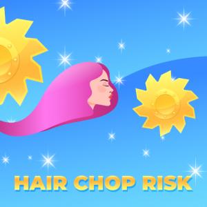 Risque de côtelette de cheveux: défi de coupe
