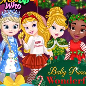Детские принцессы замечательное Рождество