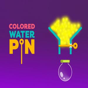 Farbiges Wasser & Pin