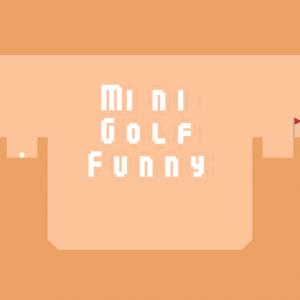 Мини-гольф смешно