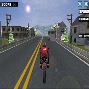 Highway Rider Motorcycle Racer-Spiel