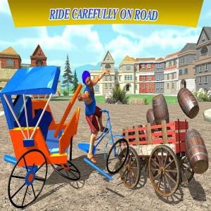 Городской Велосипед Симулятор Рикши 2020