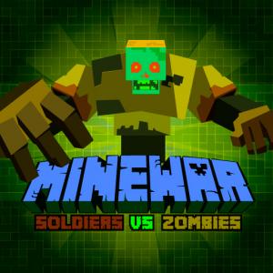 Des soldats de la mine vs zombies