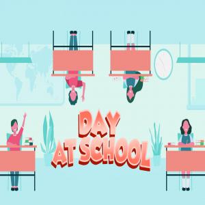 Tag in der Schule