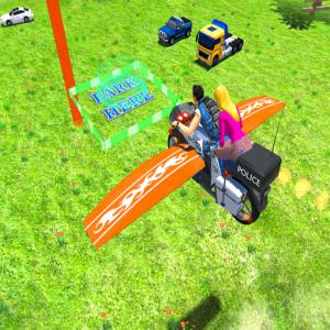 Fliegender Motorrad Real Simulator