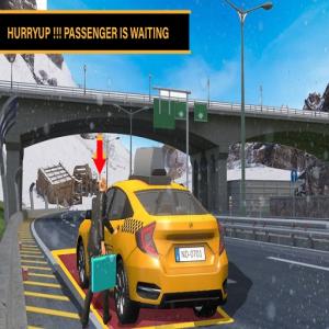 Moderner Stadt Taxi Service Simulator
