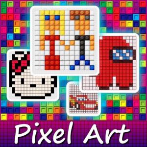 Pixel-Kunstherausforderung.