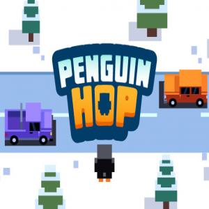 Pinguin-Hop.