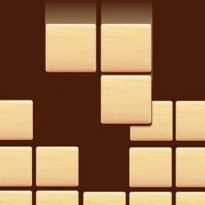 Holzblock-Puzzle.