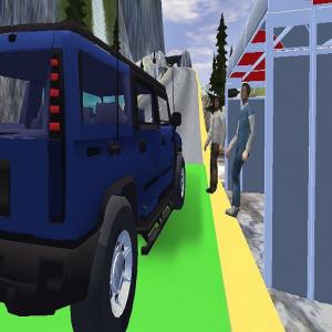 Offroad Hummer Uphill Jeep Driver Spiel
