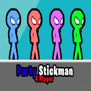 Партія Stickman 4 гравця