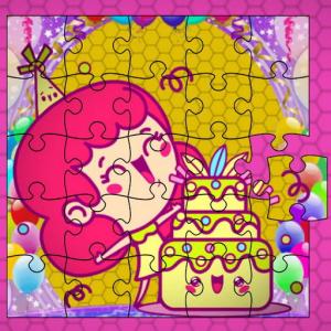 Jigsaw fille anniversaire