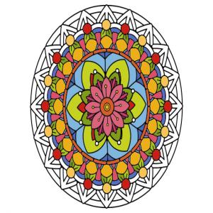Livre de coloriage Mandala