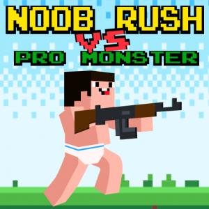 Noob Rush vs Pro монстров