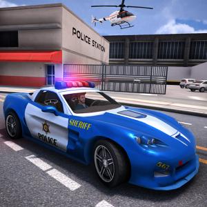 Simulator de voiture de police 2020
