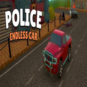 Polizei endloses Auto