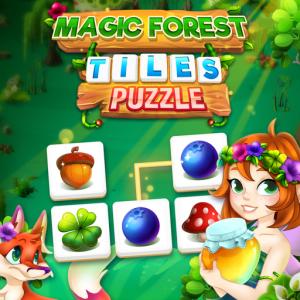 Magische Waldfliesen Puzzle