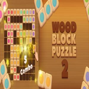 Деревянный блок головоломка 2