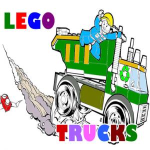 Розмальовка Lego Trucks