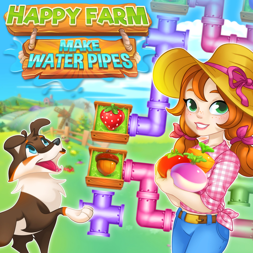 Щаслива ферма Зробіть водопровідні труби