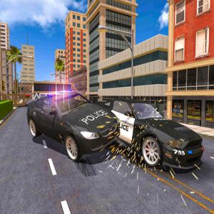 Polizeiauto-Stunt-Simulation 3D