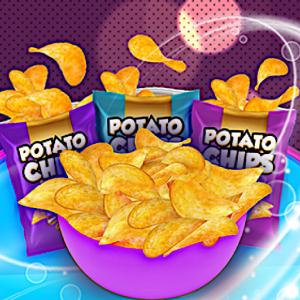 Kartoffelchips -Simulator