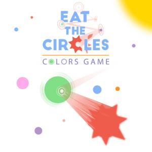 Manger le jeu des couleurs des cercles